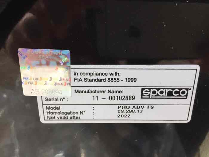 Sparco Pro ADV TS 1