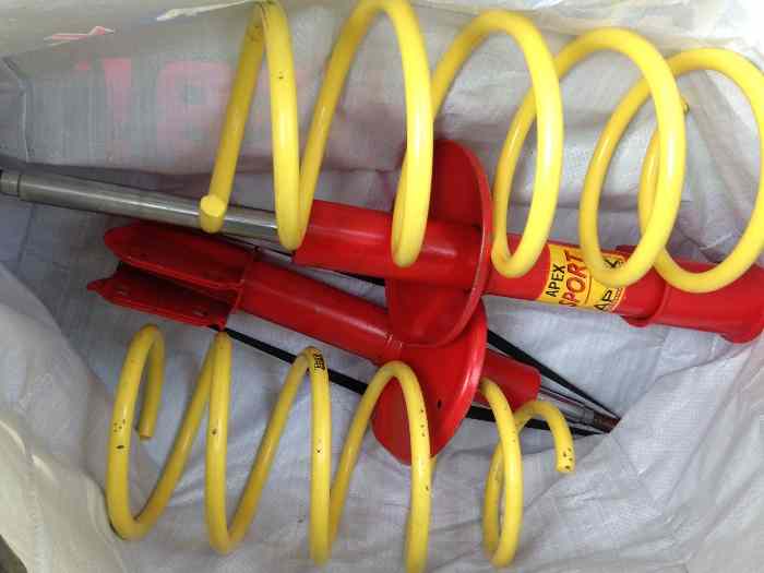 KIT AMORTISSEUR APEX POUR RENAULT CLIO ET SUPER 5 1