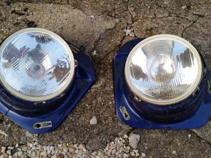 Rampe de phare et feux virage clio 2