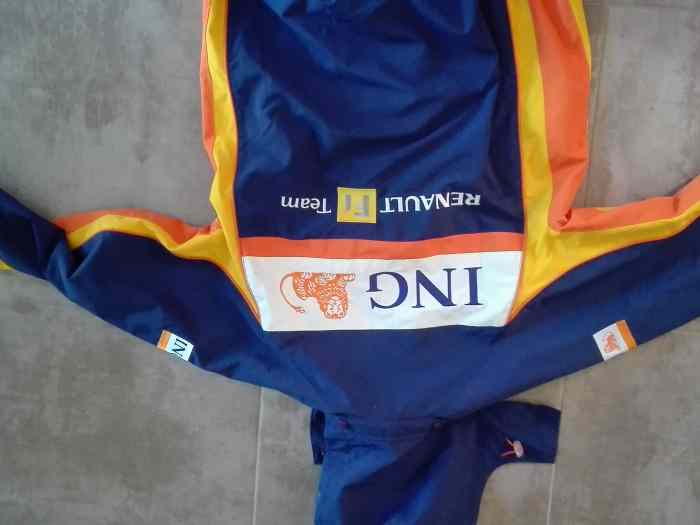 blouson coupe vent renault F1 team, collection ing TAILLE L 1