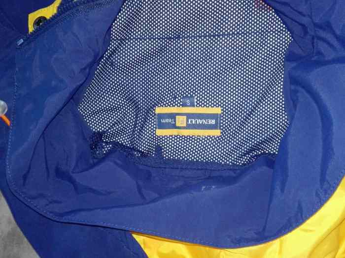 blouson coupe vent renault F1 team, collection ing TAILLE L 2