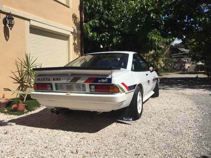 Opel Manta GSI 2L préparation Groupe 2 2