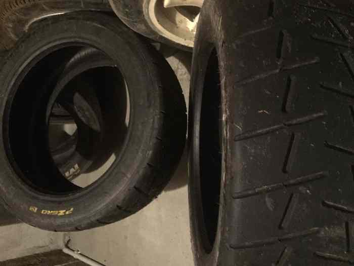 Lot jantes et pneu PSA en 16 4
