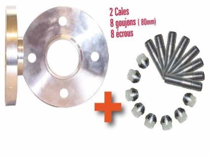 Elargisseurs de voie de 20mm à 40mm double centrage et entraxe