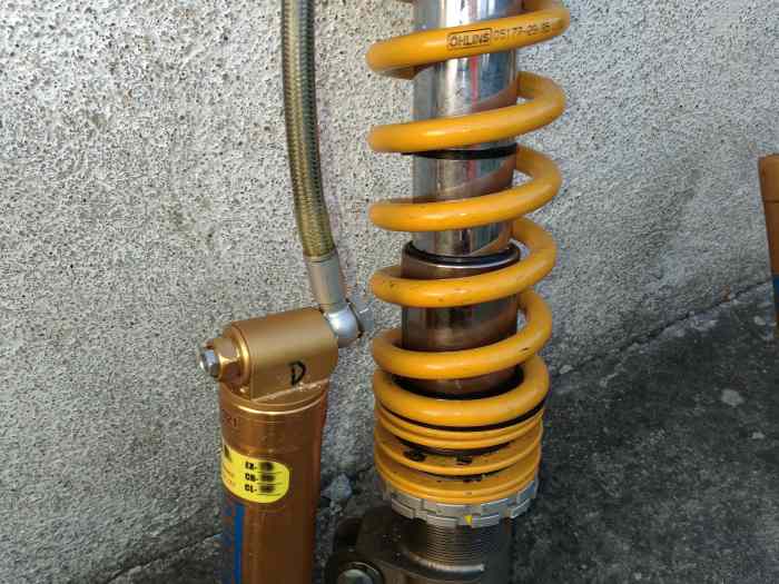 Amortisseurs ohlins 3 way mitsubishi lancer evo 1