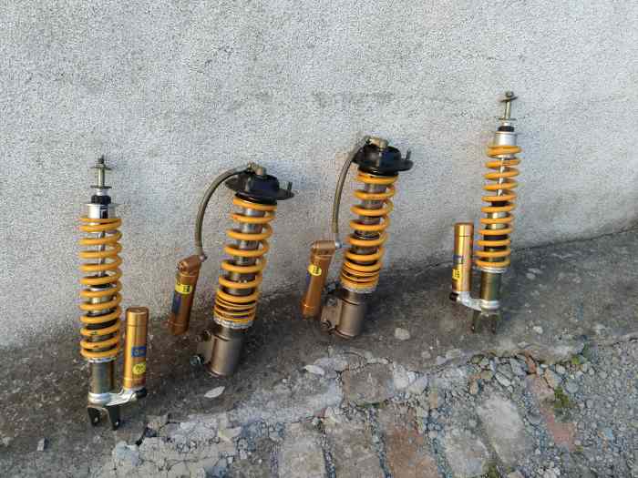 Amortisseurs ohlins 3 way mitsubishi lancer evo 0