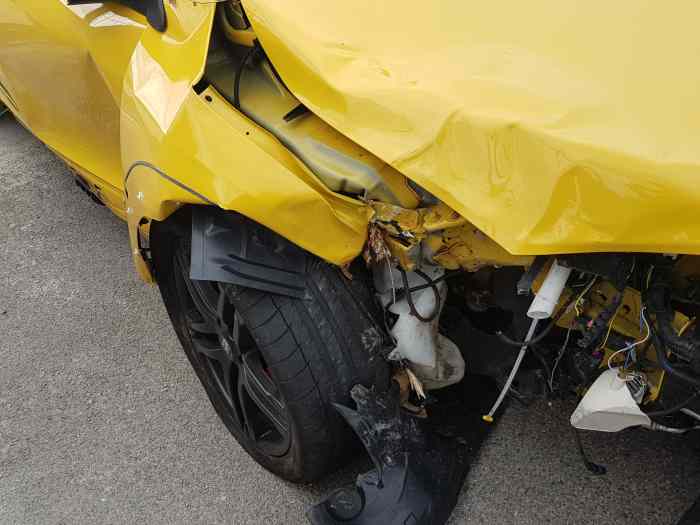 Megane 3 RS accidentee 2