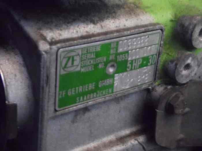 ENSEMBLE MOTEUR V12 + BOITE VITESSES AUTOMATIQUE BMW E38 4