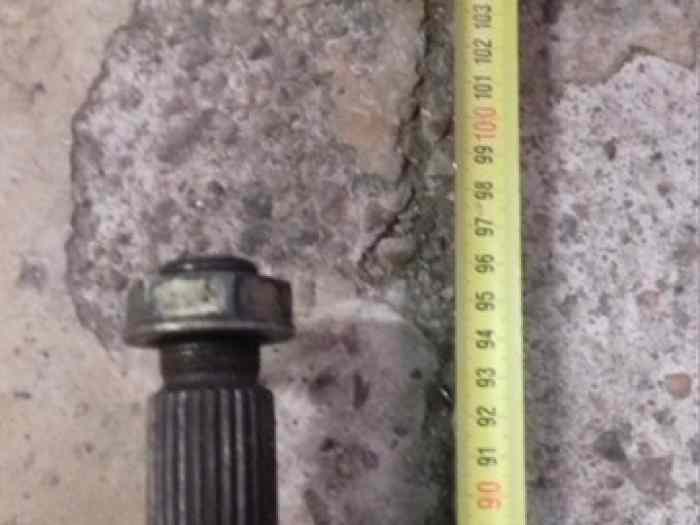 cardan snra pour 306 maxi voie etroite 3