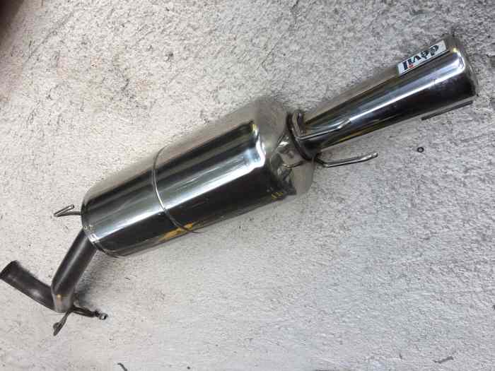 Devil cup trompette inox Clio 16S/Williams/clio 1 0