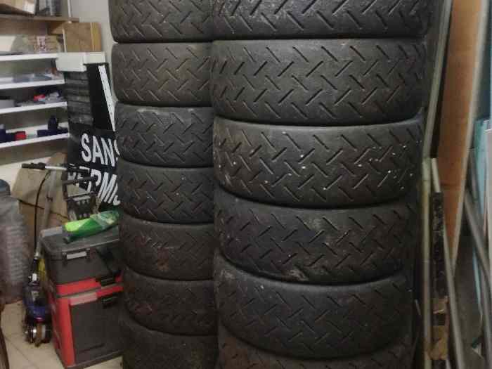 PNEUS RALLYE MICHELIN ET HANKOOK 18 0