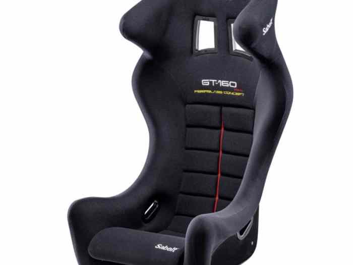 Siège baquet Sabelt GT-160 Noir FIA8855-1999 Hans coque Fibre - pièces ...