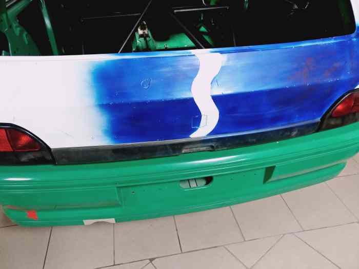 Hayon Fibre Clio 16S et Williams 5