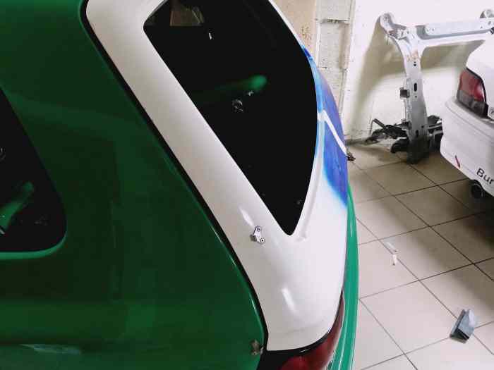 Hayon Fibre Clio 16S et Williams 1