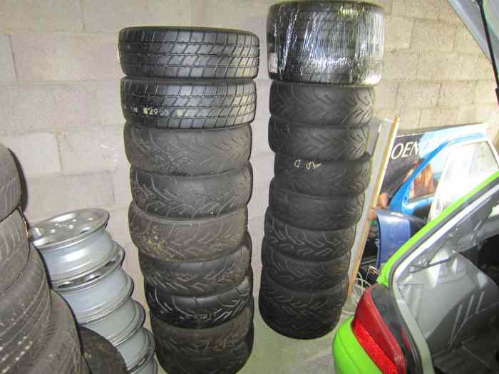 Lot de pneus Yokohama A048/A021R en 14 pouces