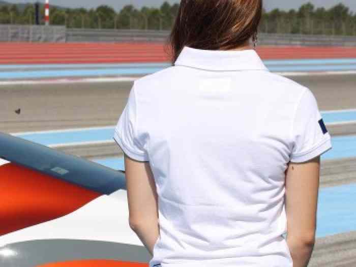 Polo femme circuit paul ricard 100% coton taille S 1