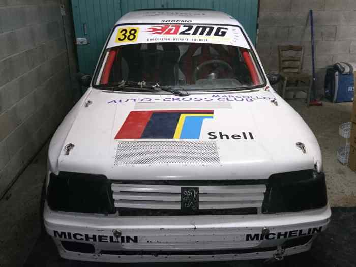 Vends caisse 205 GTI 1,9L Autocross homologué FFSA 0