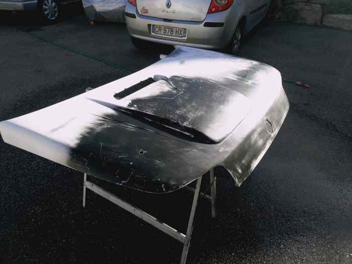 Capot Fibre Clio 16S et Williams 0
