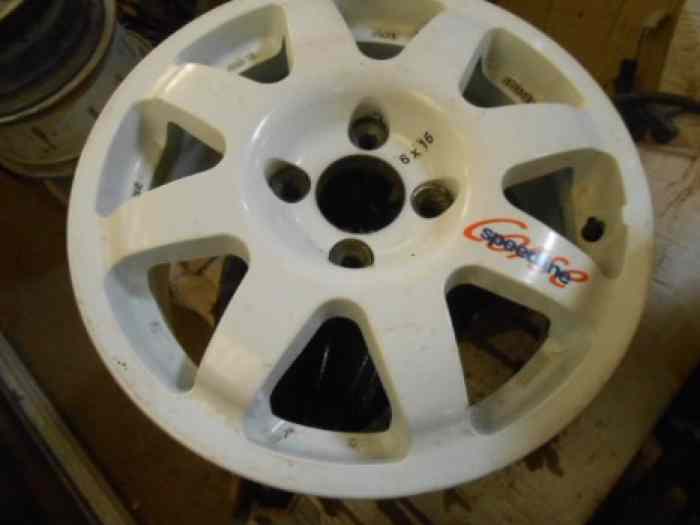 8 JANTES SPEEDLINE 6 x 16 NEUVE TOYOTA CELICA GR A /SEAT CORDOBA  WRC 4 X 114,3 0