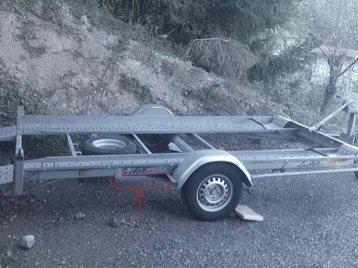 Location remorque porte voiture 1300Kg 2