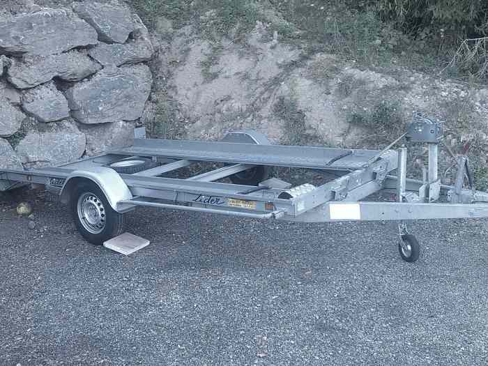 Location remorque porte voiture 1300Kg 0