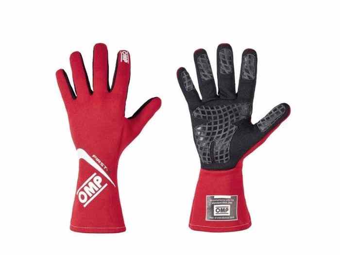 Gants Pilote First-S Homologué FIA, Rallye, Course 3