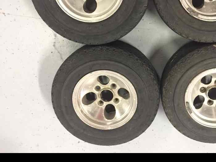 4 Jantes MINI AUSTIN BMC COOPER Vintage collector
