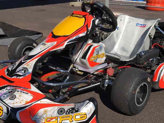 karting CRG rotax évo + pieces 1