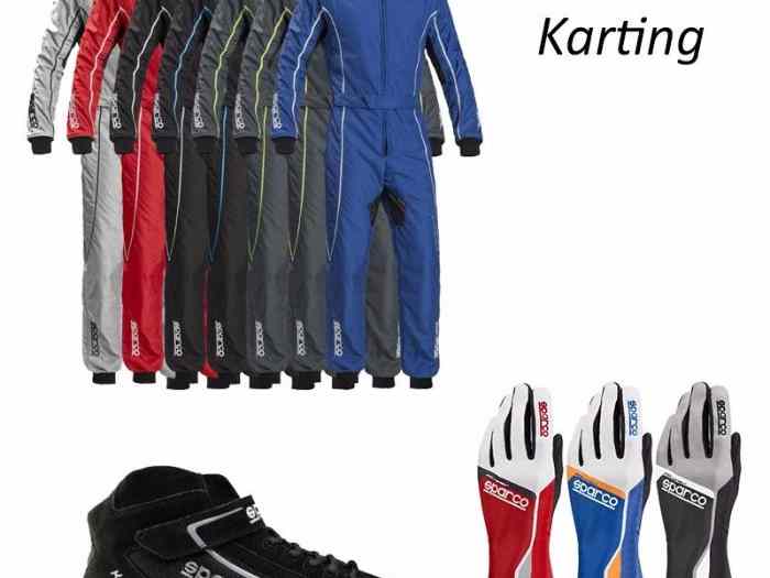 GANTS SPARCO TRACK KG-3 POUR KARTING