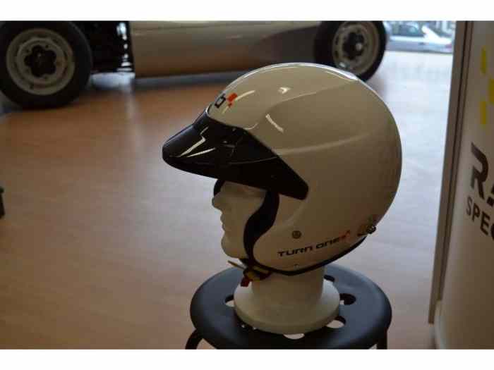 Casque Turn One Jet FIA, Rallye, Fol