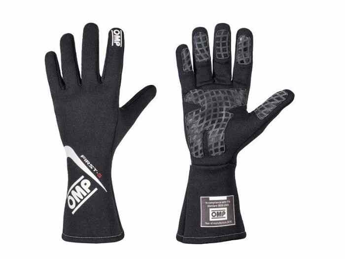 Gants Pilote First-S Homologué FIA, Rallye, Course 1