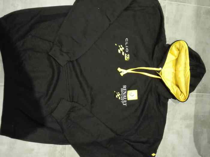 Soldes ! sweat capuche renault sport clio R3 taille XXL neuf 0