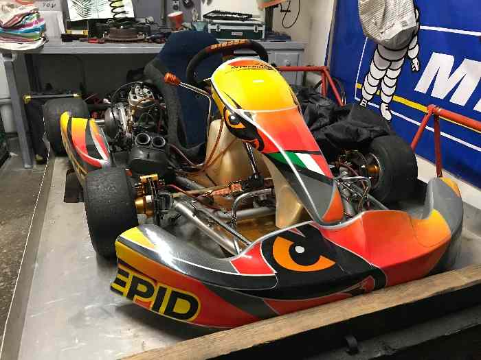 Karting 125cc à boite PAVESI + remorque sans permis 0