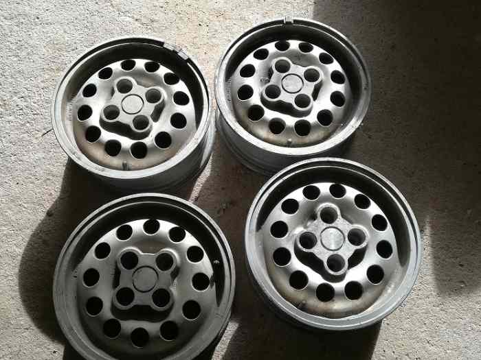 jantes 205 rallye et GTI 1.6