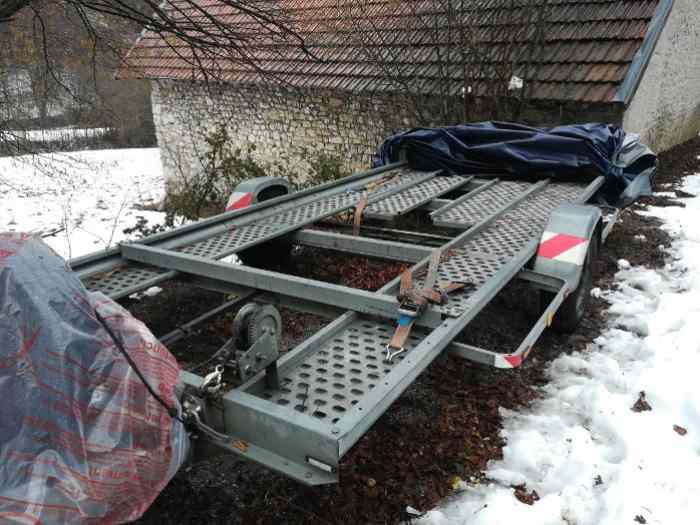 Remorque porte voiture bon état général 4