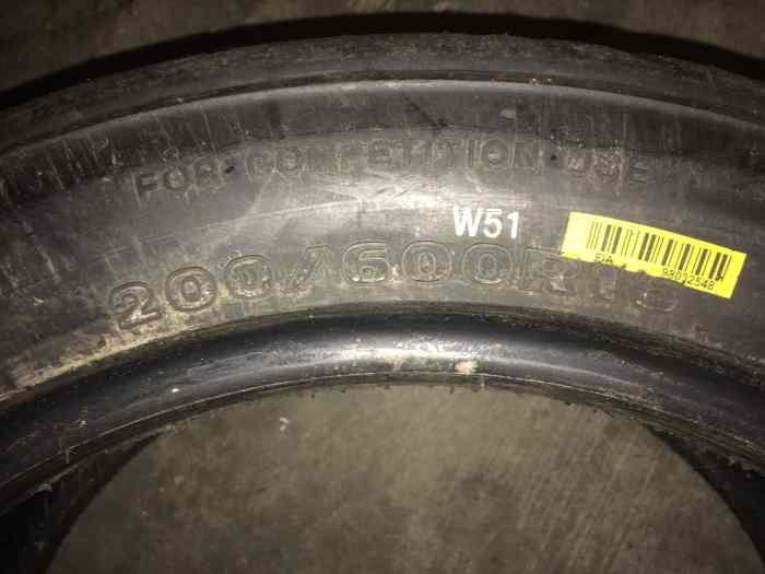 Pneus mixtes Hankook Ventus Z213 W51 200/600 R16 1