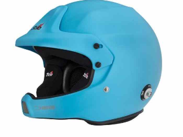 DERNIERS CASQUES STILO WRC BLEU CLAIR MAT