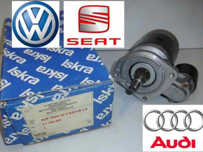 NEUF ! DEMARREUR AUDI QUATTRO VOLKSWAGEN GOLF 1 RABBIT POLO IBIZA 12V 0,8 KW 0