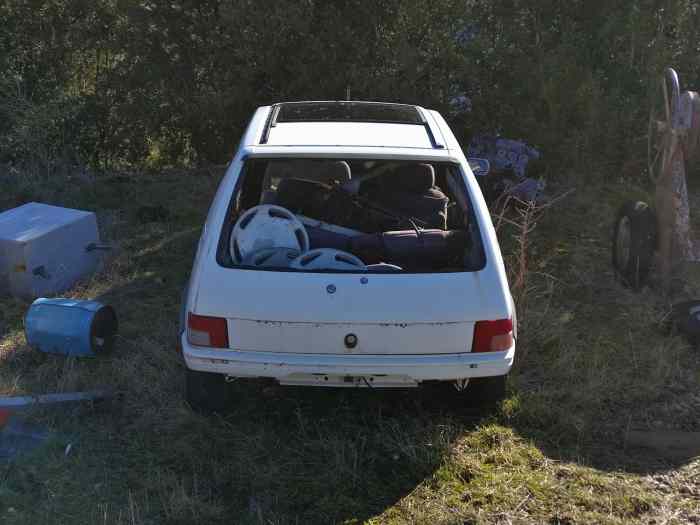 205 GTI caisse plus lot de pièces 4