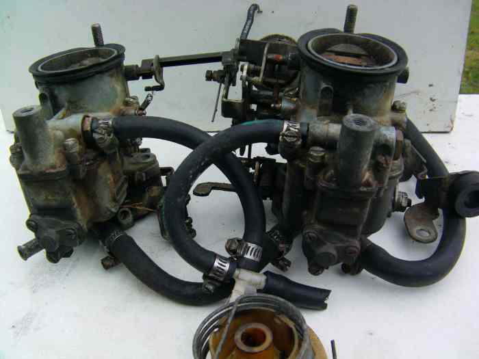 CARBURATEURS WEBER 205 GT OU 104 ZS 80HP D