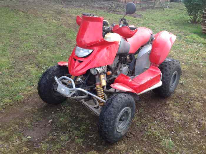 Quad DS 650 preparation rallye raid 0