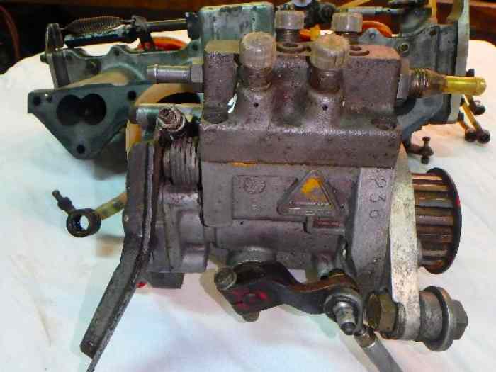 Injection a guillotine ABARTH pompe kugelfischer 4