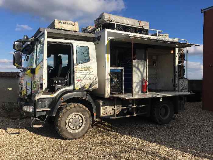 Camion assistance rally raid 4