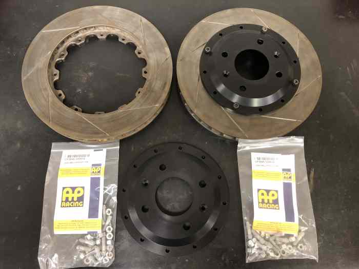 DISQUES AP RACING 285X28MM + BOLS  PEUGEOT / CITROEN 1