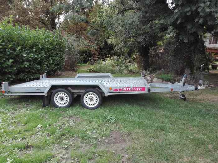 remorque porte voiture satellite 0