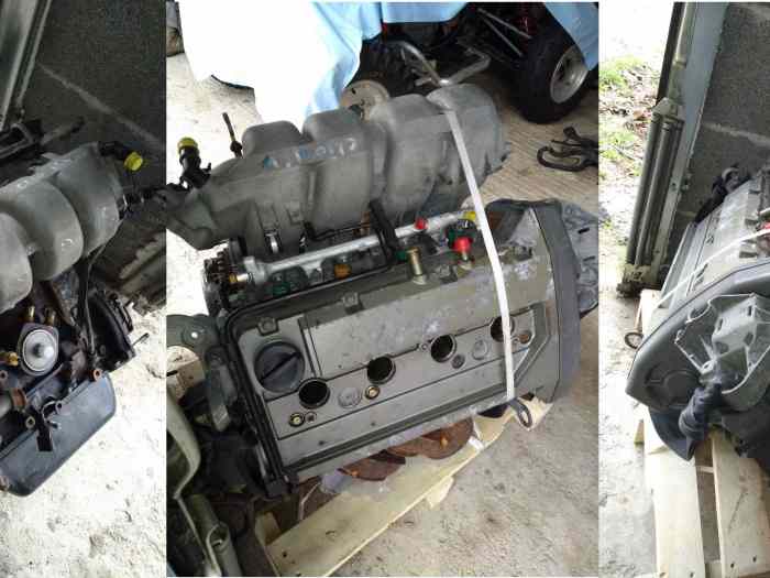 Moteur Clio 16s + Lot de pièces 0