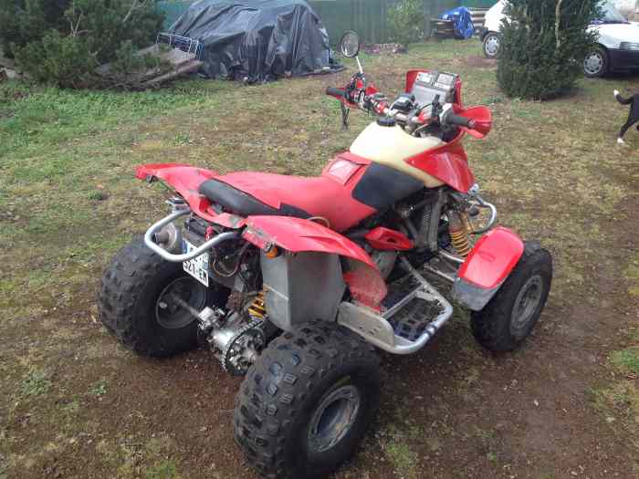 Quad DS 650 preparation rallye raid 2