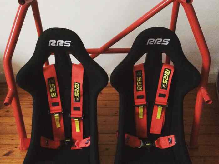2 baquets RRS Dakar + équerres universelles 0