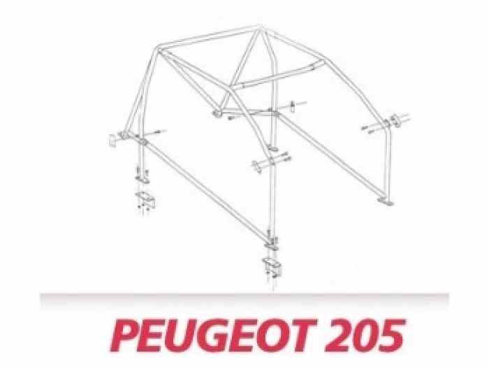 ARCEAU 6 PTS SPARCO PEUGEOT 205