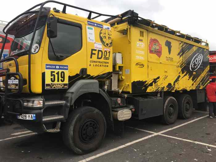 CAMION ASSISTANCE T5 RALLYE RAID 6x6 et remorque pl 0